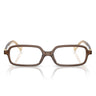Miu Miu Occhiali da Vista MU01YV 23H1O1 Marrone Trasparente/Trasparente Donna