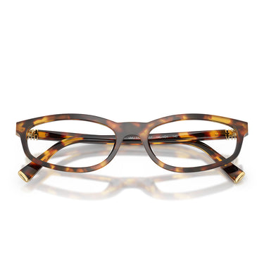 Miu Miu Occhiali da Vista MU01ZV 14L1O1 Marrone Miele/Trasparente Donna 4