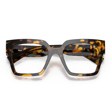 Miu Miu Occhiali da Vista MU04UV VAU1O1 Marrone Miele/Trasparente Donna 4