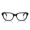 Miu Miu Occhiali da Vista MU07ZV 1AB1O1 Nero Trasparente Donna 