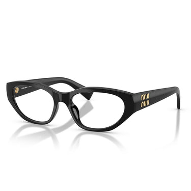 Miu Miu Occhiali da Vista MU08ZVU 1AB1O1 Nero Trasparente Donna 2