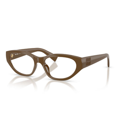 Miu Miu Occhiali da Vista MU08ZVU 23R1O1 Verde/Trasparente Donna