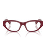 Miu Miu Occhiali da Vista MU08ZVU 25R1O1 Bordeaux Trasparente Donna
