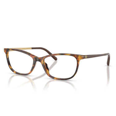 Miu Miu Occhiali da Vista MU09ZV 14L1O1 Marrone Miele Trasparente Donna 2