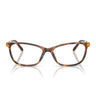 Miu Miu Occhiali da Vista MU09ZV 14L1O1 Marrone Miele Trasparente Donna