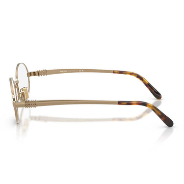 Miu Miu Occhiali da Vista MU50ZV 7OE1O1 Old Gold/Trasparente Donna 2