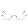 Miu Miu Occhiali da Vista MU53WV 1BC1O1 Argento/Trasparente Donna
