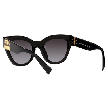 Miu Miu Sonnenbrille MU01YS ​1AB5D1 Schwarz/Grau Verlauf Damen 4