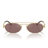 Miu Miu Lunettes de Soleil MU54ZS ZVN70D Or/Marron Femme