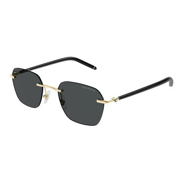 Montblanc Gafas de Sol MB0270S 001 Negro/Gris Hombre
