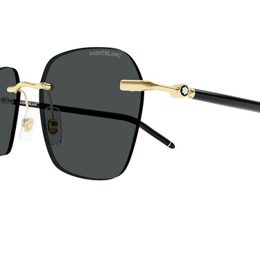Montblanc Gafas de Sol MB0270S 001 Negro/Gris Hombre