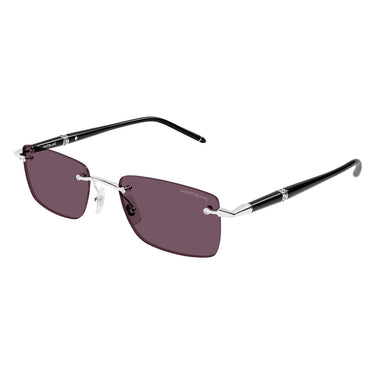 Montblanc Okulary Przeciwsłoneczne MB0344S 002 Czarny-Fioletowy Męskie 1