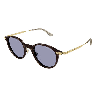 Montblanc Gafas de Sol MB0362S 002 Havana/Azzurro Chiaro Hombre 1