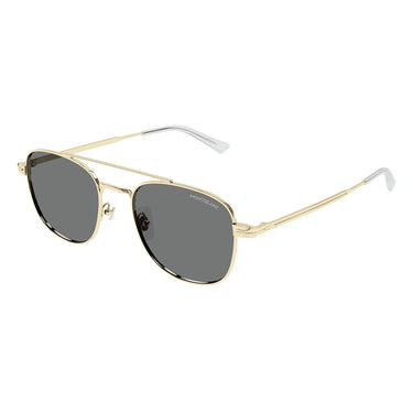 Montblanc Gafas de Sol MB0363S 001 Oro/Gris Claro Hombre
