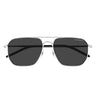 Montblanc Occhiali da Sole MB0367SA 002 ArgentoNero/Grigio Uomo