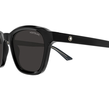 Montblanc Gafas de Sol MB0384S 001 Negro/Gris Hombre