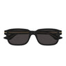 Montblanc Occhiali da Sole MB0436S 001 Nero/Grigio Uomo