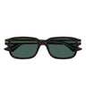 Montblanc Occhiali da Sole MB0436S 002 Marrone Verde Uomo
