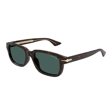 Montblanc Occhiali da Sole MB0436S 002 Marrone Verde Uomo 1