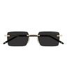 Montblanc Occhiali da Sole MB0482S 001 Oro/Grigio Uomo