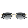 Montblanc Occhiali da Sole MB0483S 001 Oro Grigio Sfumato Uomo