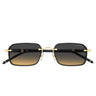 Montblanc Occhiali da Sole MB0483S 002 Nero Grigio Sfumato Uomo 