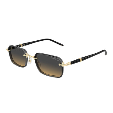 Montblanc Occhiali da Sole MB0483S 002 Nero Grigio Sfumato Uomo 2