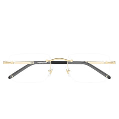 Montblanc Occhiali da Vista MB0444O 001 Oro/Trasparente Uomo