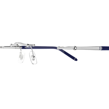 Montblanc Occhiali da Vista MB0444O 003 Argento Trasparente Uomo 2