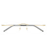 Montblanc Occhiali da Vista MB0444O 004 Oro/Trasparente Uomo