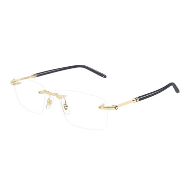 Montblanc Occhiali da Vista MB0480O 004 Oro Grigio Trasparente Uomo 2