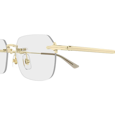 Montblanc Occhiali da Vista MB0514O 001 Oro/Trasparente Uomo 3