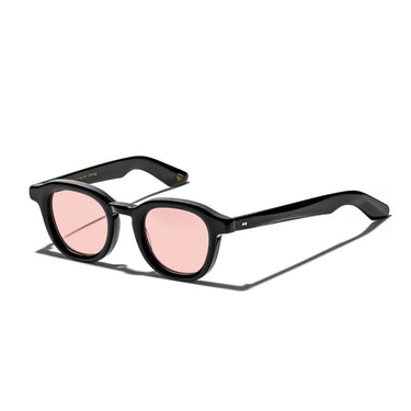 Moscot Sonnenbrille DAHVEN Schwarz Schwarz/Rot Unisex