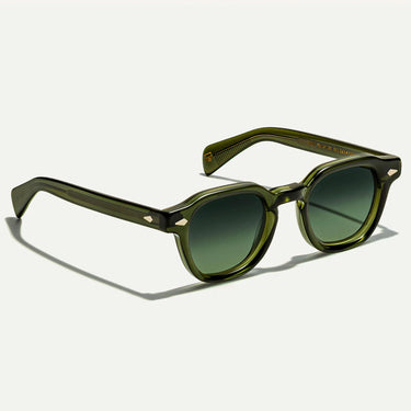 Moscot Sonnenbrille DOLT Dunkelgrün Grün/Grün Verlauf Unisex