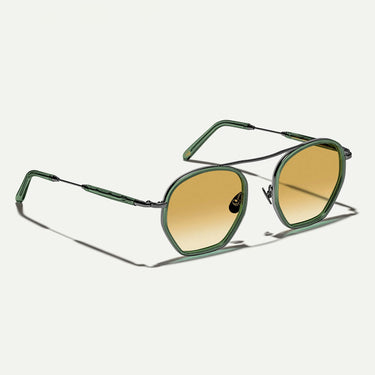 Moscot Sonnenbrille KUGEL Pine Verde/Verde Sfumato Unisex 2