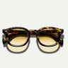 Moscot Lunettes de Soleil MEKLER Classic Havana Havana/Marron Dégradé Unisexe