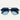 Moscot Occhiali da Sole MINGLE Navy Blu/Blu Sfumato Unisex