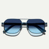 Moscot Sonnenbrille MINGLE Navy Blau/Blau Sfumato Unisex