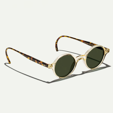 Moscot Sonnenbrille SCOOCH Flesh Schildpatt Havana/Grün Verlauf Unisex