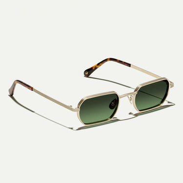 Moscot Sonnenbrille SHMOOZ Gold Oro/Verde Sfumato Unisex 2