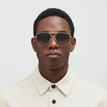 Mykita Occhiali da Sole Cypress C585 Oro/Grigio Scuro Unisex