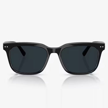 Nuance Audio Occhiali Acustici AW5001 04 Square 54 Nero Lucido/Trasparente Grigio Unisex Fotocromatici 2