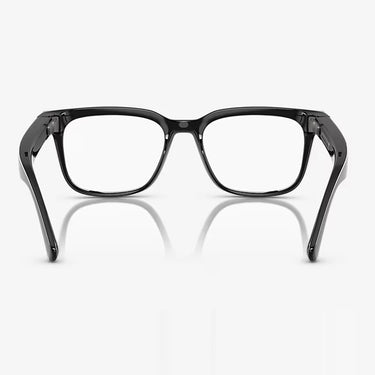 Nuance Audio Occhiali Acustici AW5001 04 Square 54 Nero Lucido/Trasparente Grigio Unisex Fotocromatici 6