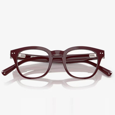 Nuance Audio Occhiali Acustici AW5002 05 Panthos 48 Bordeaux Brillante/Trasparente Verde Smeraldo Unisex Fotocromatici 7