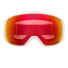 Oakley Maschera da Neve OO7105 710510 Flight Tracker M Bianco Opaco Prizm 