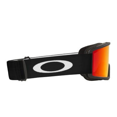 Oakley Maschera da Neve OO7120 712003 Target Line L Nero Opaco Fire Iridium 5