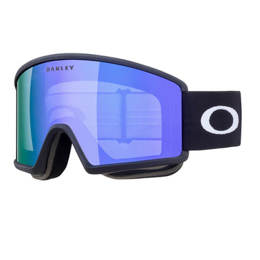 Oakley Maschera da Neve OO7120 712014 Target Line L Nero Opaco Violet Iridium  2