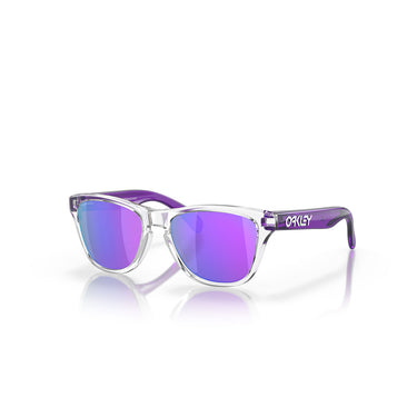 Oakley Okulary Przeciwsłoneczne OJ9009 900903 Frogskins XXS Przezroczyste/Fioletowe Dzieci 2