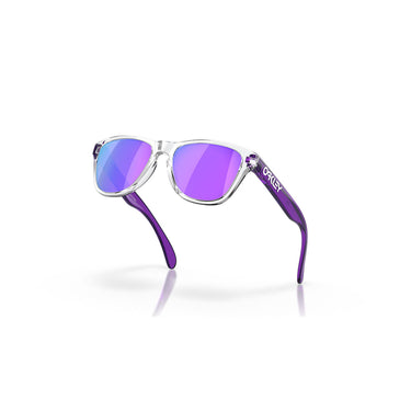 Oakley Okulary Przeciwsłoneczne OJ9009 900903 Frogskins XXS Przezroczyste/Fioletowe Dzieci 5