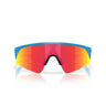 Oakley Occhiali da Sole OJ9015 901502 Resistor Sweep Blu Cielo Lucido/Prizm Ruby Bambini